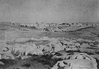 Vue de Jérusalem.