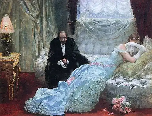 Retour de bal (vers 1879)localisation inconnue