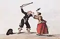 Une dispute.