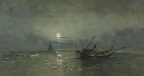 Navires échoués la nuitMusée national de la pêche, Oostduinkerke
