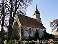 Vue de l'église de Gevezin
