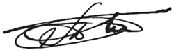 signature de Gueïdar Djemal