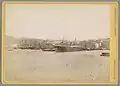 Vue du port de Trieste.