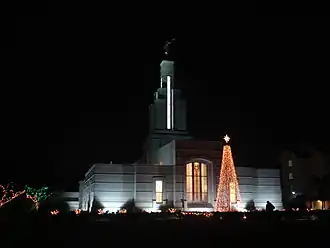 Temple mormon d'Accra.