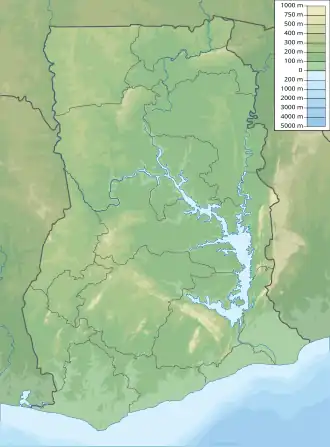 (Voir situation sur carte : Ghana)