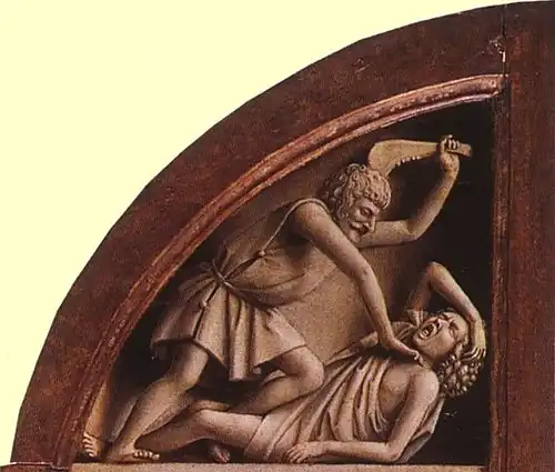 Meurtre d'Abel par Caïn.