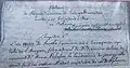 Un manuscrit de Casanova.