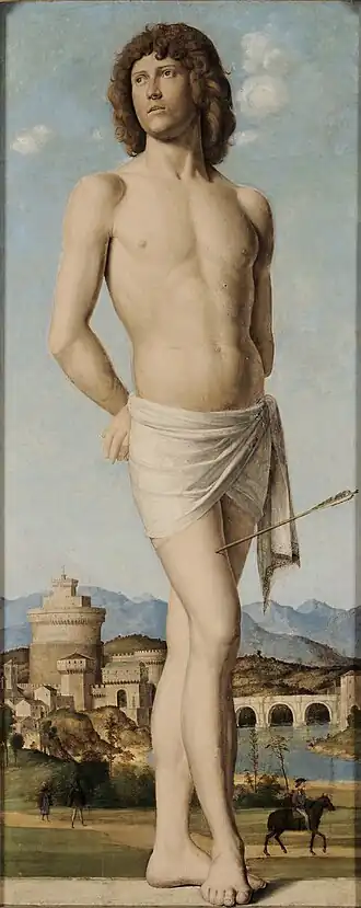 Saint Sébastien.