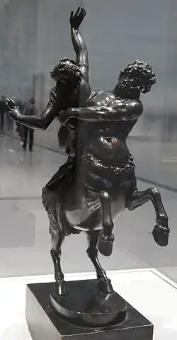 Déjanire femme d'Héraclès enlevée par le Centaure Nessus (1620), Lens, Louvre-Lens.