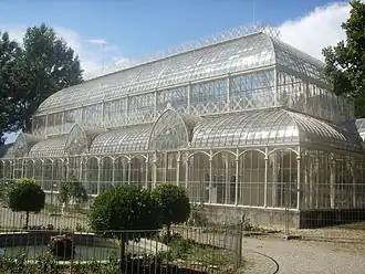 Giardino dell'Orticultura : grande serre.