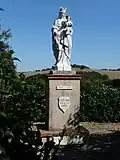 Statue de la Vierge à l'Enfant.