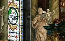 Vitrailde Saint Dominique