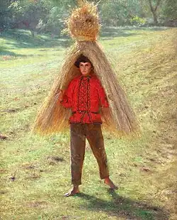 Garçon portant une gerbe, 1895.