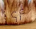 Monogramme Vincente Gil Franco, manufacture Gabriel Fourmaintraux.