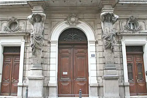 Atlantes, Marseille, no 22 rue Breteuil.
