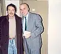 Toquinho et le journaliste Gildo De Stefano.
