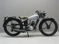 Gillet Herstal 150&nbsp;cm3 deux temps de 1947.