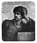 GilliattDessin de François Chifflart.