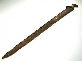 L'épée de Gilling.