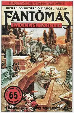 Lady Beltham sort de son cercueil (couverture du 19e&nbsp;volume).