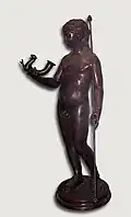 Bacchus en bronze, bronze.