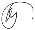 Signature de Geórgios Kamínis(el) Γεώργιος Καμίνης