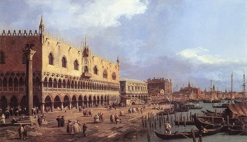 Venise, Le Grand Canal (Riva degli Schiavoni), 1734–1735Sir John Soane's Museum