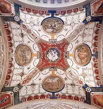 Fresque, entre 1520-1521.