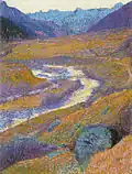 Giovanni Giacometti : Soir d'automne (1903)