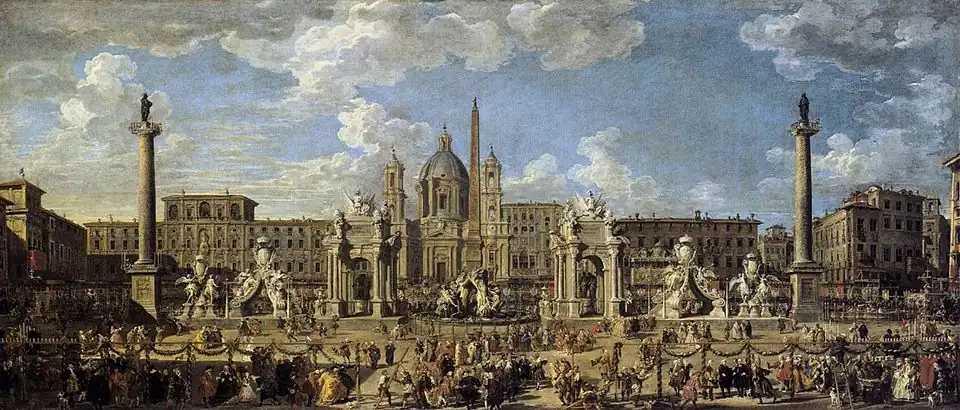 Fête de la naissance du Dauphin, 1729Giovanni Paolo Pannini