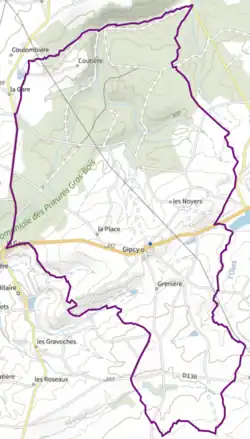 Carte topographique