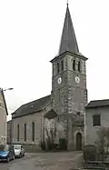 L'église Saint-Brice avant restauration (2009).