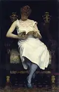 girl reading