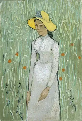 Vincent van Gogh, Jeune Fille en blanc, 1890.