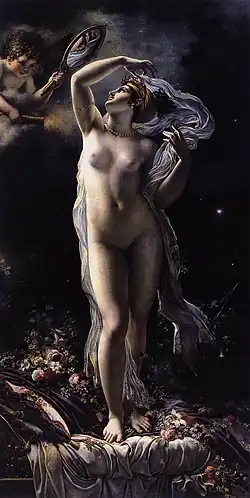 Mademoiselle Lange en Vénus (1798), musée des Beaux-Arts de Leipzig.