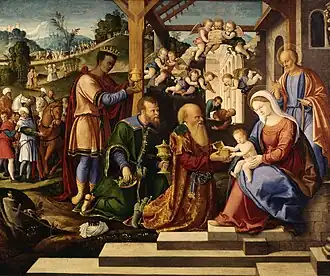 Adoration des mages,  Walters Art Museum
