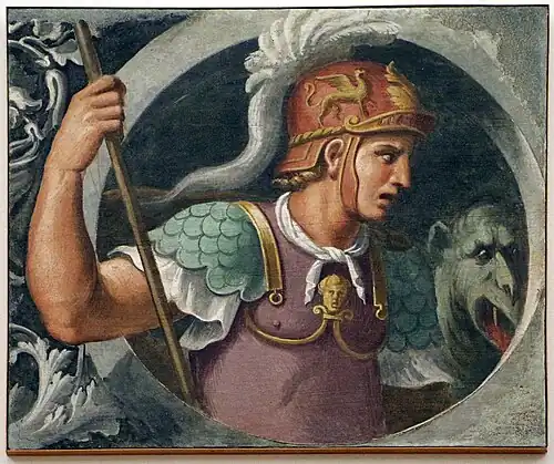 Girolamo da Carpi, Saint Georges, provenant du couvent de San Giorgio de Ferrare.