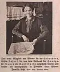 Gisela Laferl, 1919.
