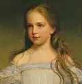 Sa femme Gisèle d'Autriche.
