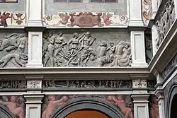Bas-reliefs de la cour intérieure du Palais Bartolomeo Scala