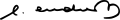 Signature de Giulio Andreotti