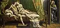 Scène d'amour, Giulio Romano.