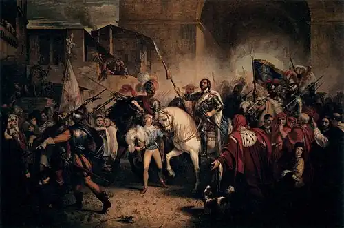 Entrée de Charles VIII de France à Florence (1829)Palais Pitti, Florence