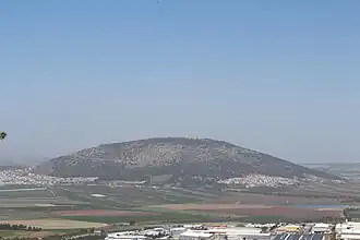Vue du mont Thabor.