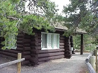 La Glacier Basin Campground Ranger Station au Colorado.
