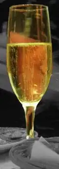 Flûte de cava.