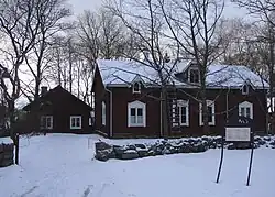 Le musée en hiver.