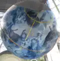 Globe céleste.