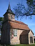 Vue de l'église de Glocksin