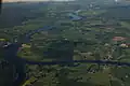 Confluence avec le Vorma au nord de Årnes, dans l'Akershus